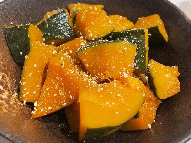 かぼちゃの甘煮（すりごま入り）