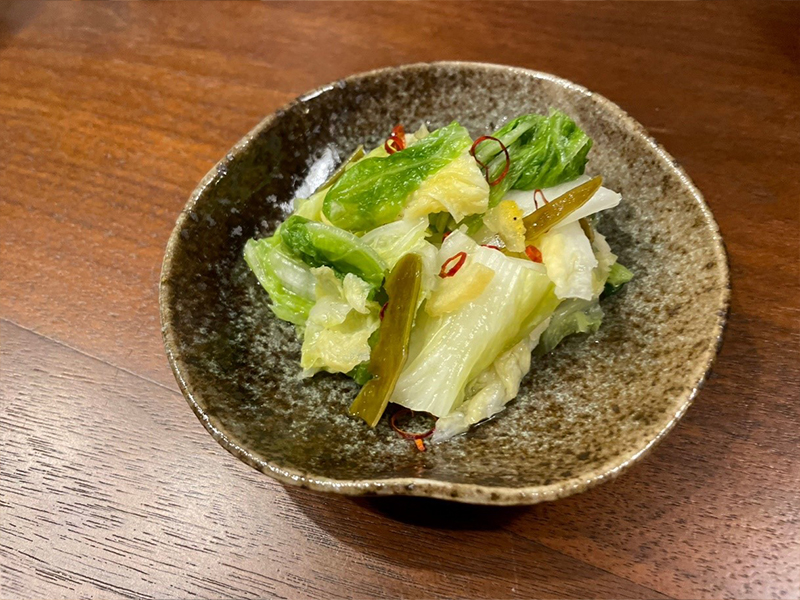 白菜の漬け物