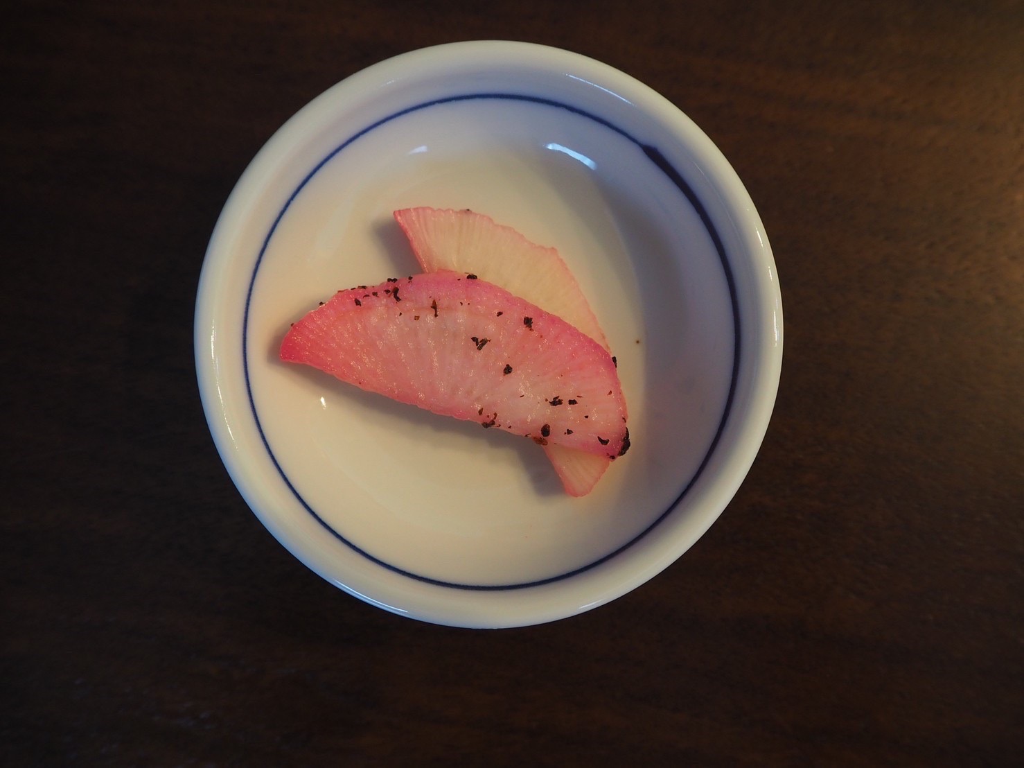 大根の漬け物（ゆかり）