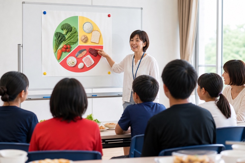 食育講演（生成イメージ）